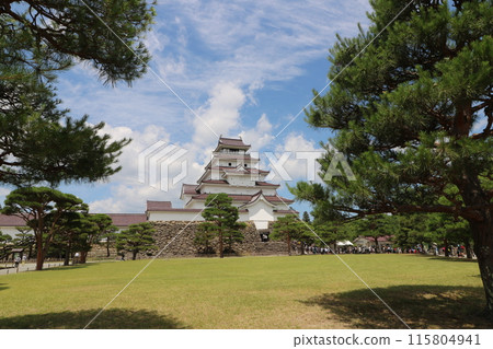 福島縣會津若松市的敦賀城堡 115804941