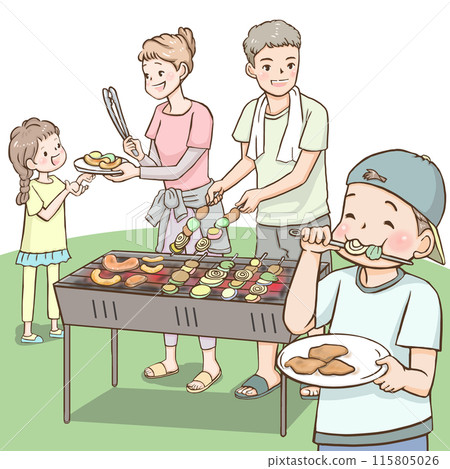 家庭燒烤 115805026