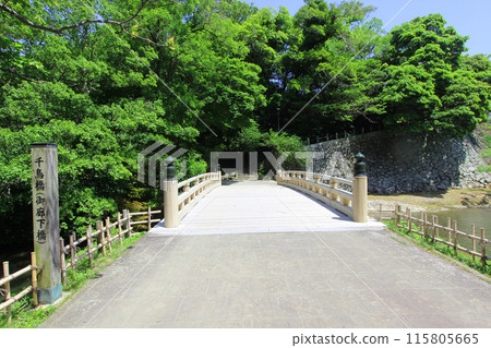 松江城千鳥橋 115805665