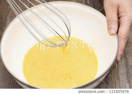 Pudding making process Pudding making process 115805876