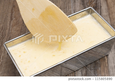Pudding making process 115805890