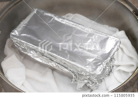 Steaming pudding Steamer Steamed custard pudding Steaming pudding Steamer Steamed custard pudding 115805935