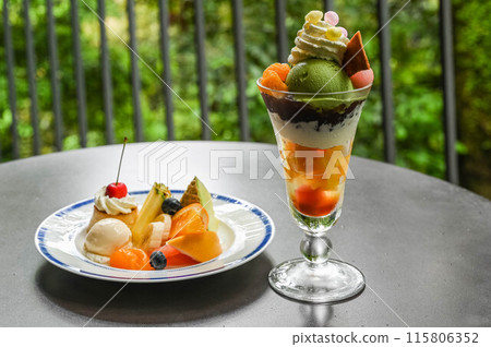 Cafe in the forest - Parfaits and sweets - Konpirayama Shiseido Parlour Cafe in the forest - Parfaits and sweets - Konpirayama Shiseido Parlour 115806352