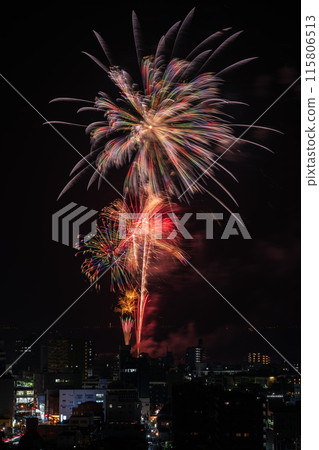 Kisarazu Port Festival Fireworks 115806513