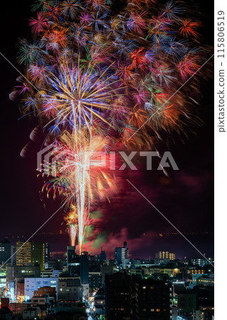 Kisarazu Port Festival Fireworks 115806519