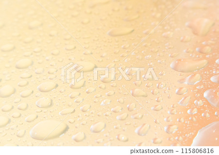 膚色漸層和水滴背景素材 膚色漸層和水滴背景素材 115806816