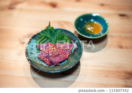 心形生魚片 生 Shinzo 牛肉 Shinzo Heart 115807342