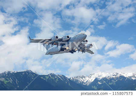 c-17 airforce airplane military usaf 115807573
