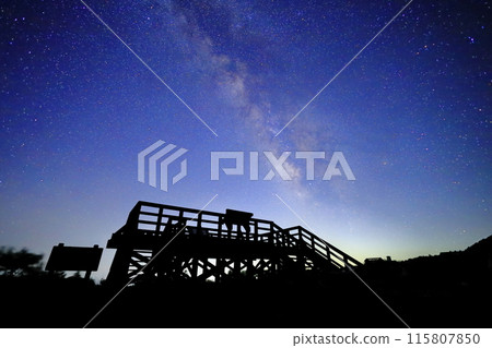 那鬚高原的星空/櫪木縣那須町大丸園地展望台 那鬚高原的星空/櫪木縣那須町大丸園地展望台 115807850