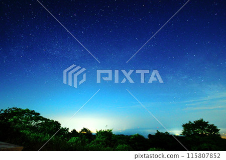 Starry sky of Nasu Highlands / Yawatazaki, Nasu Town, Tochigi Prefecture 115807852