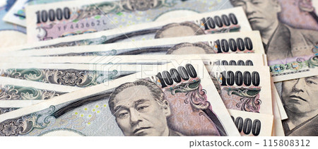 Japanese banknote 10,000 yen, Japanese money Japanese banknote 10,000 yen, Japanese money 115808312
