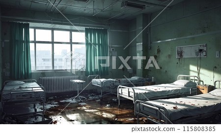 Abandoned hospital room 115808385