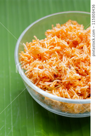 Sweet and sour crispy noodles Sweet and sour crispy noodles 115808436