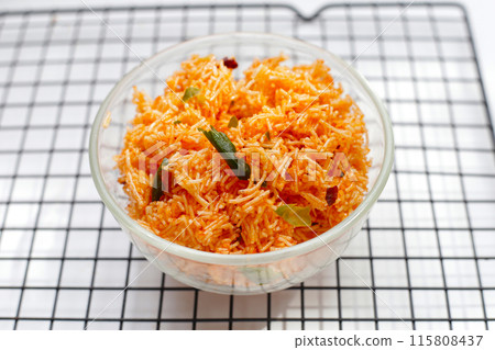 Sweet and sour crispy noodles Sweet and sour crispy noodles 115808437