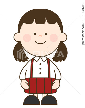 穿制服的女孩 115808608