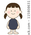 A swimsuit girl 115808631