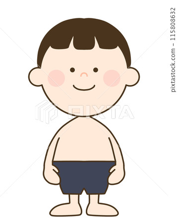 泳裝的一個男孩 泳裝的一個男孩 115808632