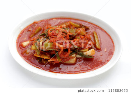 Kimchi korea food, cucumber kimchi Kimchi korea food, cucumber kimchi 115808653