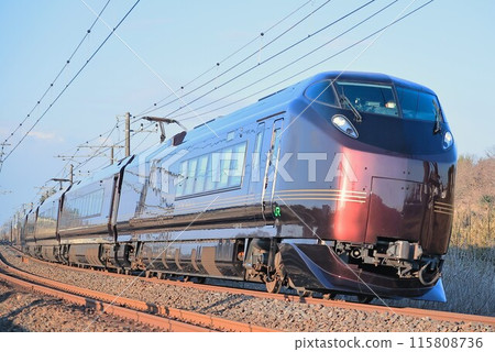E655 series Nagomi (Japanese) running on the Joban Line 115808736