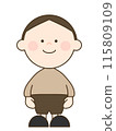 Illustration of cute boy 115809109