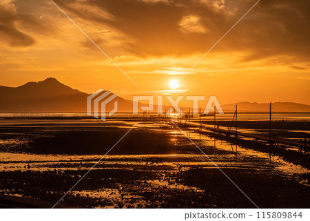 永田部街道的日落 永田部街道的日落 115809844