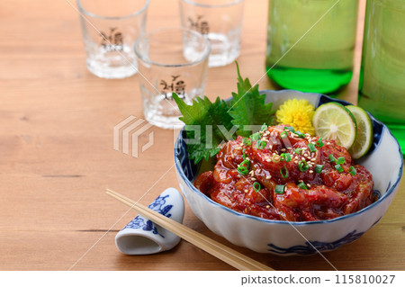 Korean food: Squid chanja (ikachanja) and chamisul Korean food: Squid chanja (ikachanja) and chamisul 115810027