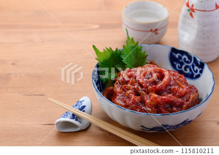 Korean food: Squid Chanja (Ika Chanja) Korean food: Squid Chanja (Ika Chanja) 115810211