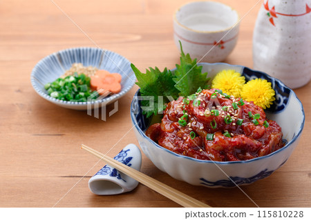 Korean food: Squid Chanja (Ika Chanja) 115810228