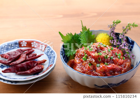 Korean food: Squid Chanja (Ika Chanja) 115810234