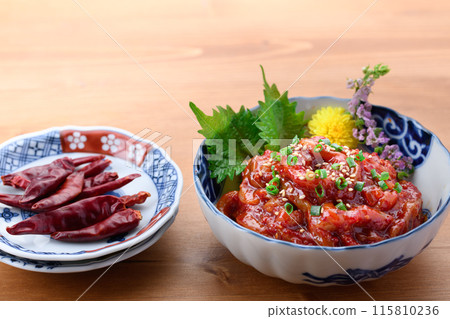 Korean food: Squid Chanja (Ika Chanja) 115810236