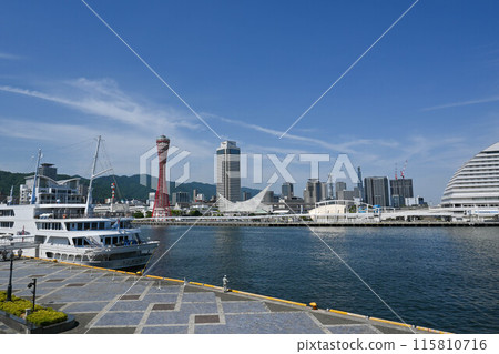Kobe Harborland scenery Kobe Harborland scenery 115810716