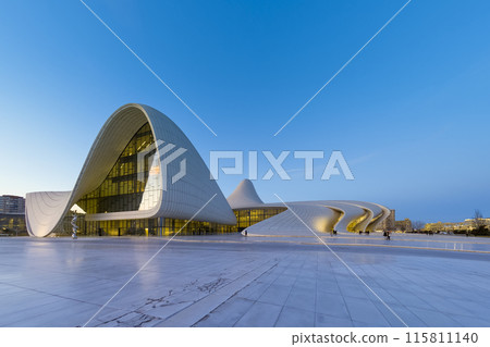 Heydar Aliyev Center, Baku, exterior 115811140