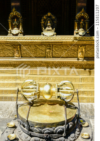 Very beautiful scenery of Golden Temple in Patan, Nepal Very beautiful scenery of Golden Temple in Patan, Nepal 115811207