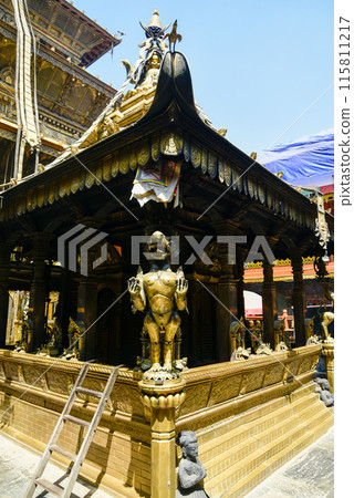 Very beautiful scenery of Golden Temple in Patan, Nepal Very beautiful scenery of Golden Temple in Patan, Nepal 115811217