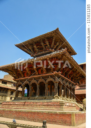Beautiful scenery of Durbar Square in Patan, Nepal 115811285