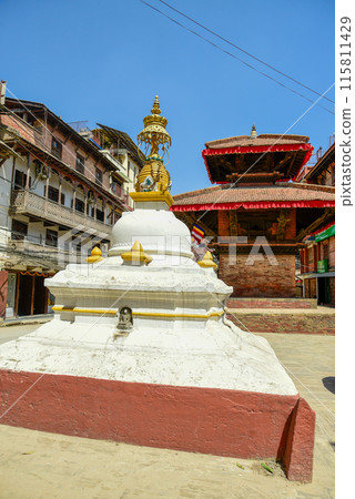 Back alley scenery in Patan district, Nepal Back alley scenery in Patan district, Nepal 115811429