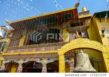 A beautiful view of Boudhanath in Kathmandu, the capital of Nepal 115811570