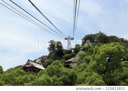 尾道散步：千光寺山纜車的風景（廣島縣尾道市） 115811651