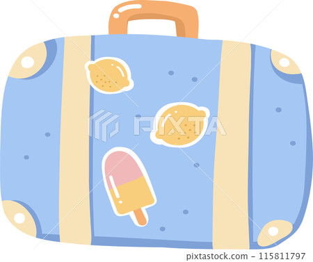 Luggage Bag Illustration Luggage Bag Illustration 115811797