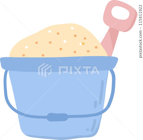 Sand Bucket with Scoop Sand Bucket with Scoop 115811922