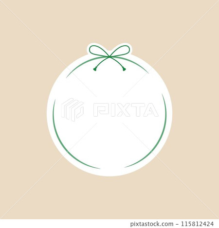 綠色圓框_日式_單品 115812424