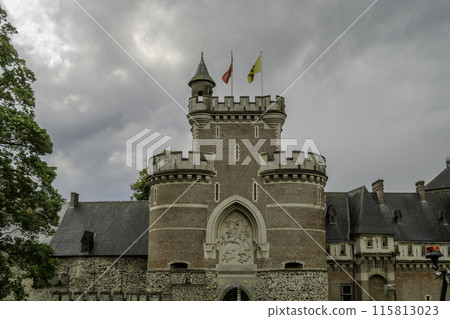 Gaesbeek Castle or Gaasbeek in Belgium 115813023