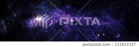 Dreamscape galaxy. stars in universe. Elements of this image furnished by NASA 115813337