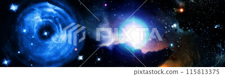 abstract space background. Night sky with stars and nebula. Elements of this image furnished by NASA abstract space background. Night sky with stars and nebula. Elements of this image furnished by NASA 115813375