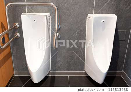Men's restroom urinal Men's restroom urinal 115813488