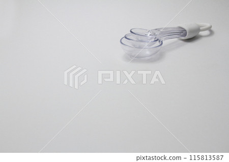 Image cut of measuring spoon (major spoon) Image cut of measuring spoon (major spoon) 115813587