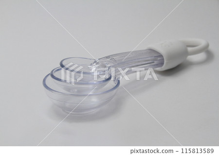 Image cut of measuring spoon (major spoon) 115813589