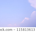 White clouds floating in the blue sky 115813613