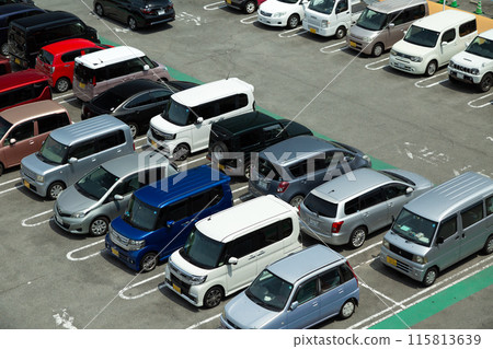 Parking and car Parking and car 115813639