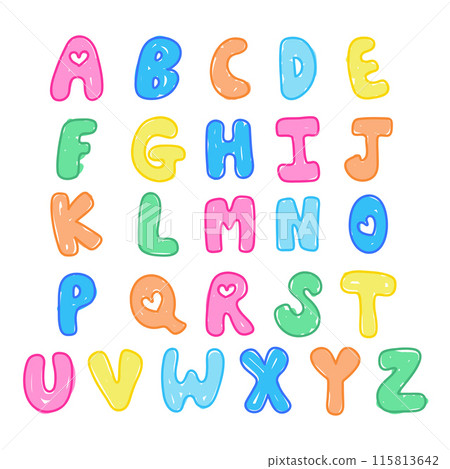 Hand drawn A-Z alphabet letters for font, typography, text, icon, logo, print, social media post, ads, card, stickers, tattoo, clip arts, sign, symbol, fabric, clothing, education book, initials, name Hand drawn A-Z alphabet letters for font, typography, text, icon, logo, print, social media post, ads, card, stickers, tattoo, clip arts, sign, symbol, fabric, clothing, education book, initials, name 115813642